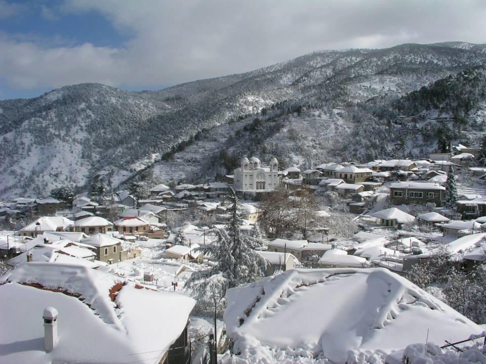 Capuralli Hotel Pedhoulas Esterno foto